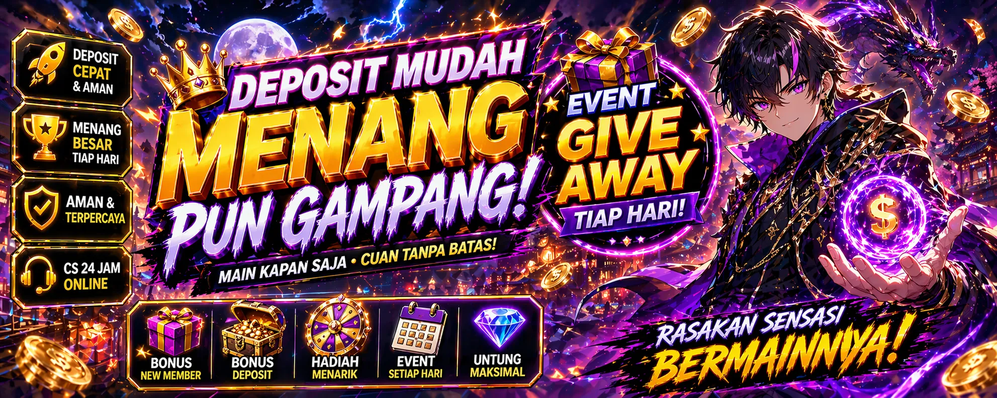LOKI999 • Kekuatan Loki Buka Jalan Jackpot Tak Terduga!